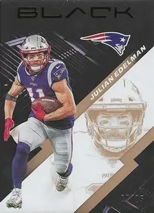 2020 Panini Black - Copper #65 - Julian Edelman - New England Patriots
