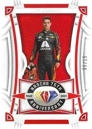 2023 Panini National Treasures - Holo Silver #51 - Jeff Gordon - Hendrick Motorsports
