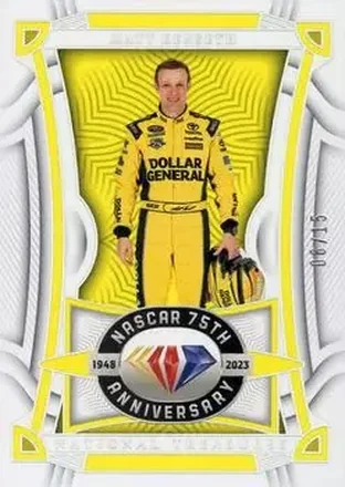 2023 Panini National Treasures - Holo Silver #63 - Matt Kenseth - Joe Gibbs Racing