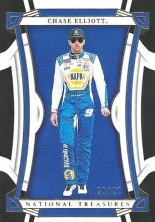 2023 Panini National Treasures - Midnight #6 - Chase Elliott - Hendrick Motorsports