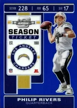 2019 Panini Contenders Optic feature card