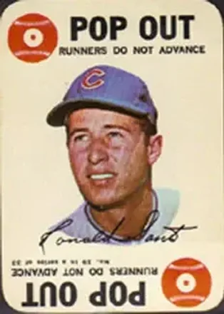 1968 Topps - Game #19 - Ron Santo - Chicago Cubs