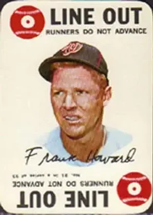 1968 Topps - Game #21 - Frank Howard - Washington Senators