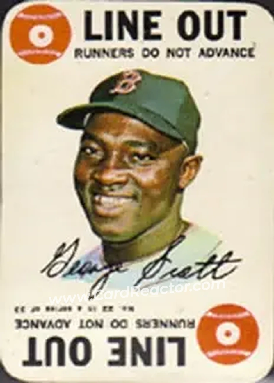 1968 Topps - Game #22 - George Scott - Boston Red Sox - Front 1968 Topps - Game #22 - George Scott - Boston Red Sox - Front