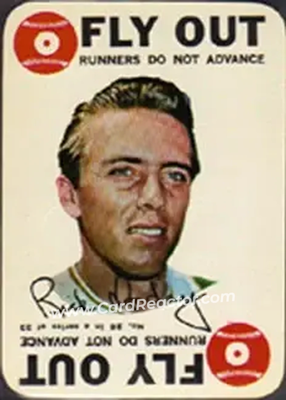 1968 Topps - Game #26 - Rick Monday - Oakland Athletics - Front