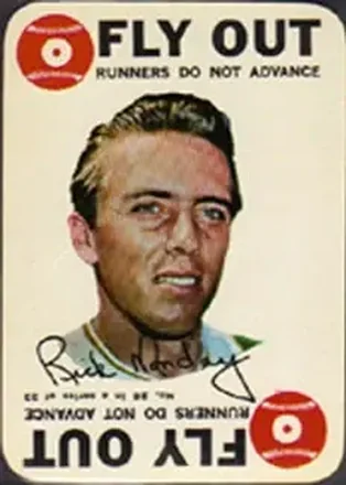 1968 Topps - Game #26 - Rick Monday - Oakland Athletics