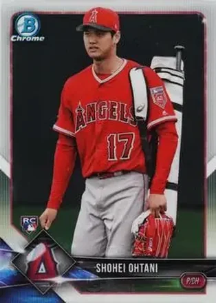 2018 Bowman Chrome #1b - Shohei Ohtani - Los Angeles Angels