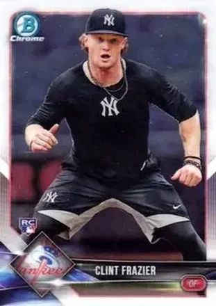 2018 Bowman Chrome #21b - Clint Frazier - New York Yankees