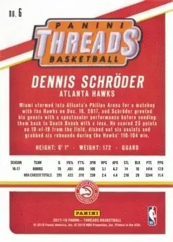 Back of Dennis Schroder