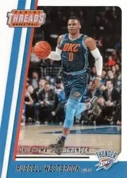 2017-18 Panini Threads #9 Russell Westbrook