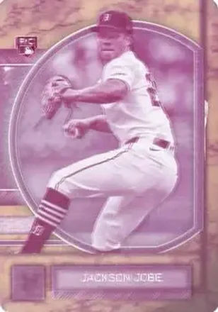 2025 Topps Museum Collection - Printing Plates Magenta #57 - Jackson Jobe - Detroit Tigers