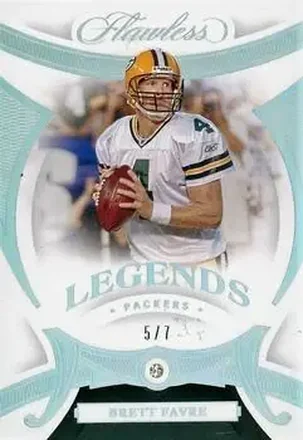 2020 Panini Flawless - Diamonds #76 - Brett Favre - Green Bay Packers