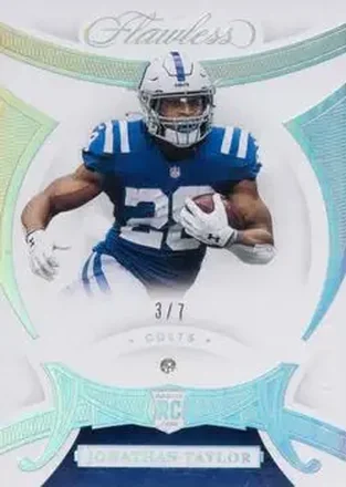 2020 Panini Flawless - Diamonds #115 - Jonathan Taylor - Indianapolis Colts