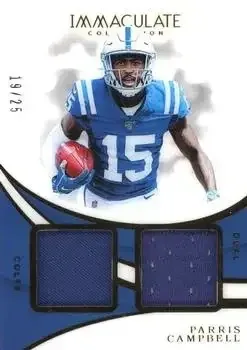 2019 Panini Immaculate Collection feature card