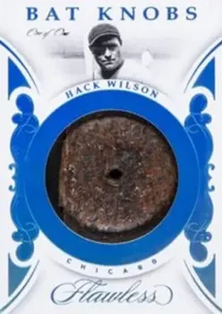2018 Panini Flawless - Bat Knobs #BK-HW - Hack Wilson - Chicago Cubs