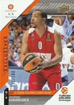 2017-18 Upper Deck EuroLeague #5 Andrew Goudelock