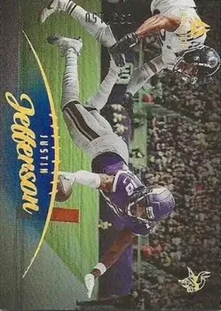 2023 Panini Luminance - Blue #81 - Justin Jefferson - Minnesota Vikings