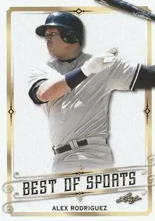 2018 Leaf Best of Sports #01 - Alex Rodriguez - New York Yankees
