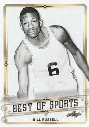 2018 Leaf Best of Sports #03 - Bill Russell - Boston Celtics