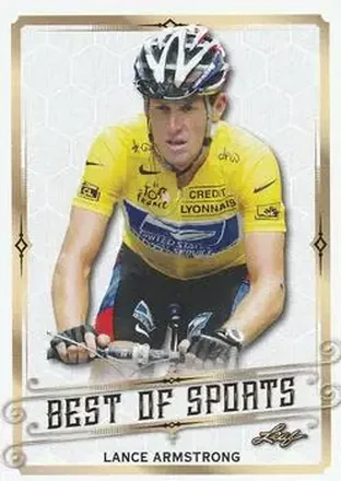 2018 Leaf Best of Sports #12 - Lance Armstrong - U.S. Postal Service