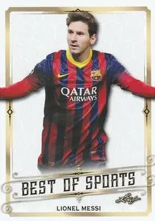 2018 Leaf Best of Sports #13 - Messi - FC Barcelona