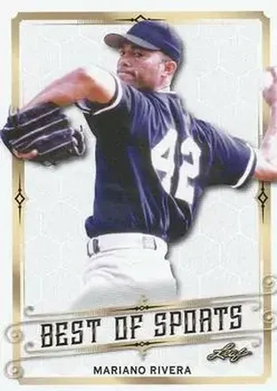 2018 Leaf Best of Sports #14 - Mariano Rivera - New York Yankees