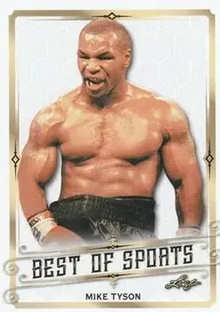 2018 Leaf Best of Sports #16 - Mike Tyson