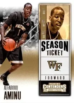 2016 Panini Contenders Draft Picks #2 Al-Farouq Aminu