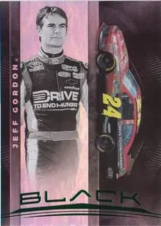 2021 Panini Chronicles - Black Green #15 - Jeff Gordon - Hendrick Motorsports