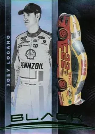 2021 Panini Chronicles - Black Green #20 - Joey Logano - Team Penske