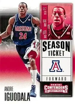 2016 Panini Contenders Draft Picks #4 Andre Iguodala