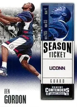 2016 Panini Contenders Draft Picks #8 Ben Gordon