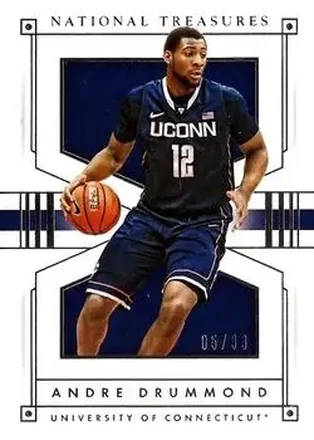 2016 Panini National Treasures Collegiate #1 Andre Drummond
