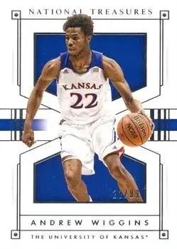 2016 Panini National Treasures Collegiate #2 Andrew Wiggins
