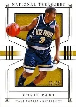 2016 Panini National Treasures Collegiate #8 Chris Paul