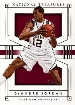 2016 Panini National Treasures Collegiate #10 DeAndre Jordan