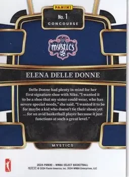 Back of Elena Delle Donne