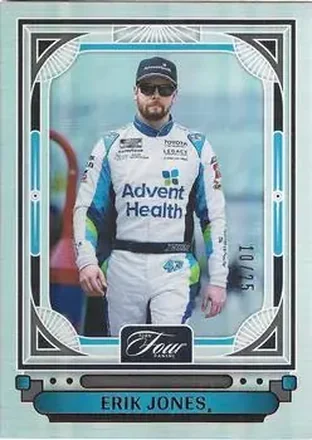2026 Panini Turn Four - Red #2 - Erik Jones - Legacy Motor Club