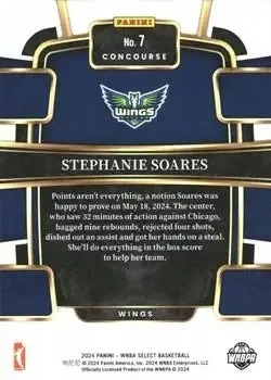 Back of Stephanie Soares