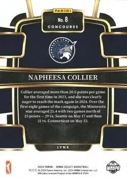 Back of Napheesa Collier
