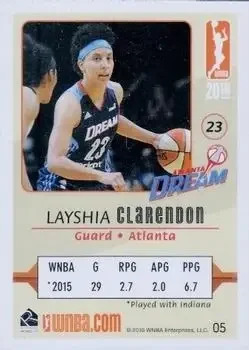 Back of Layshia Clarendon