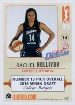 Back of Rachel Hollivay