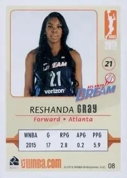 Back of Reshanda Gray