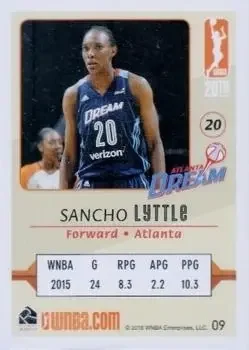 Back of Sancho Lyttle