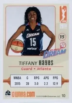 Back of Tiffany Hayes