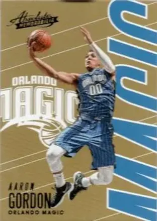 2018-19 Panini Absolute Memorabilia - 10th Anniversary #36 - Aaron Gordon - Orlando Magic