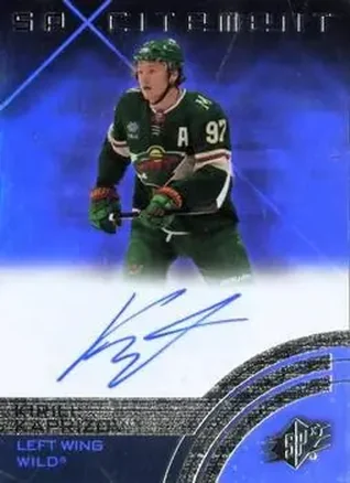 2024-25 Upper Deck Clear Cut - 2000-01 SPx Xcitement #SXA-KK - Kirill Kaprizov - Minnesota Wild
