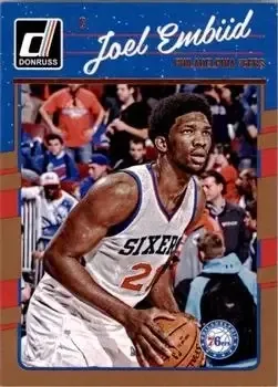 2016-17 Donruss #1 Joel Embiid