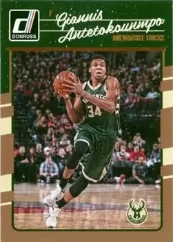 2016-17 Donruss #5 Giannis Antetokounmpo