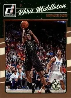 2016-17 Donruss #7 - Khris Middleton - Milwaukee Bucks